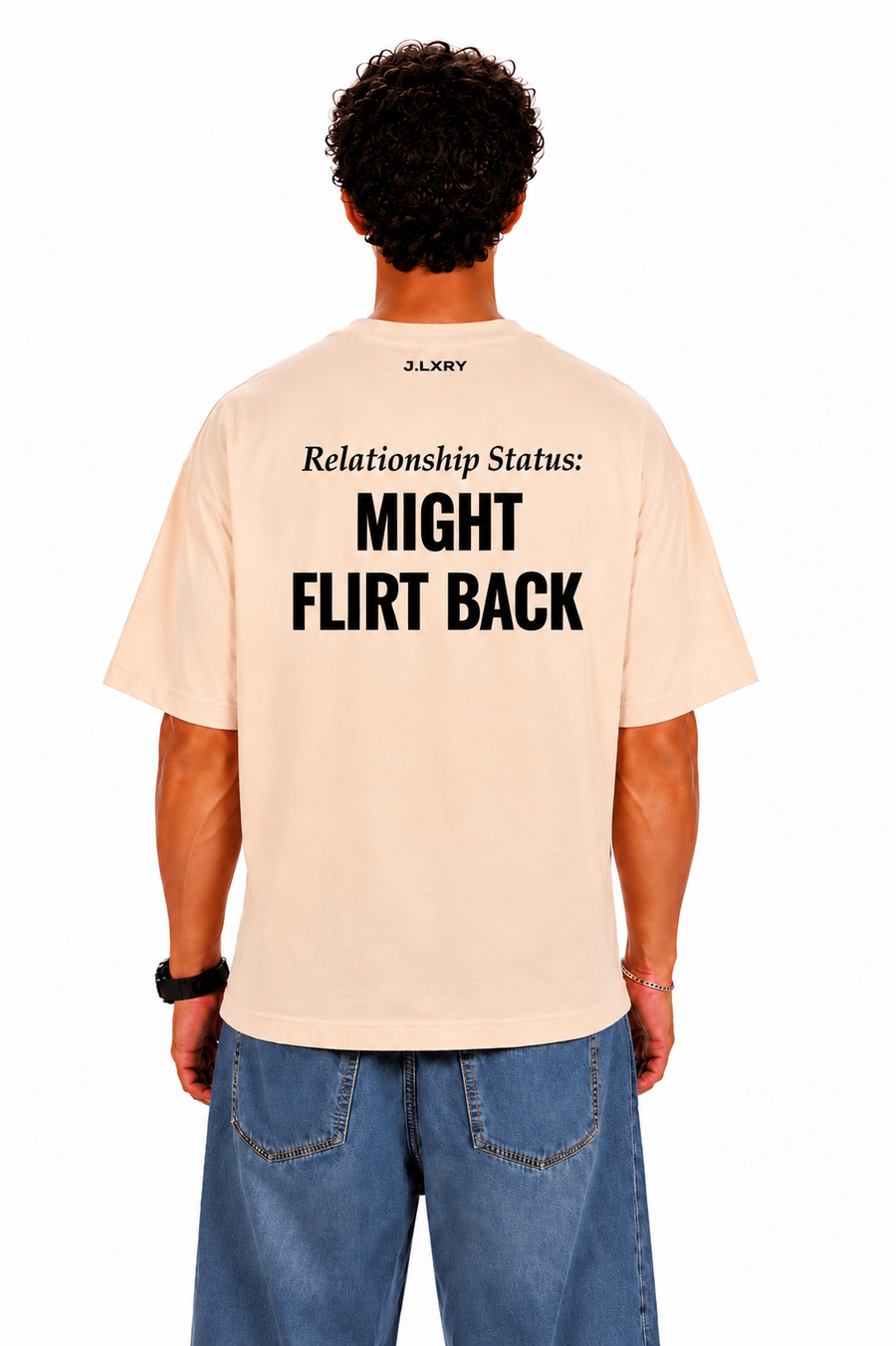 Might Flirt Back Oversized T-Shirt