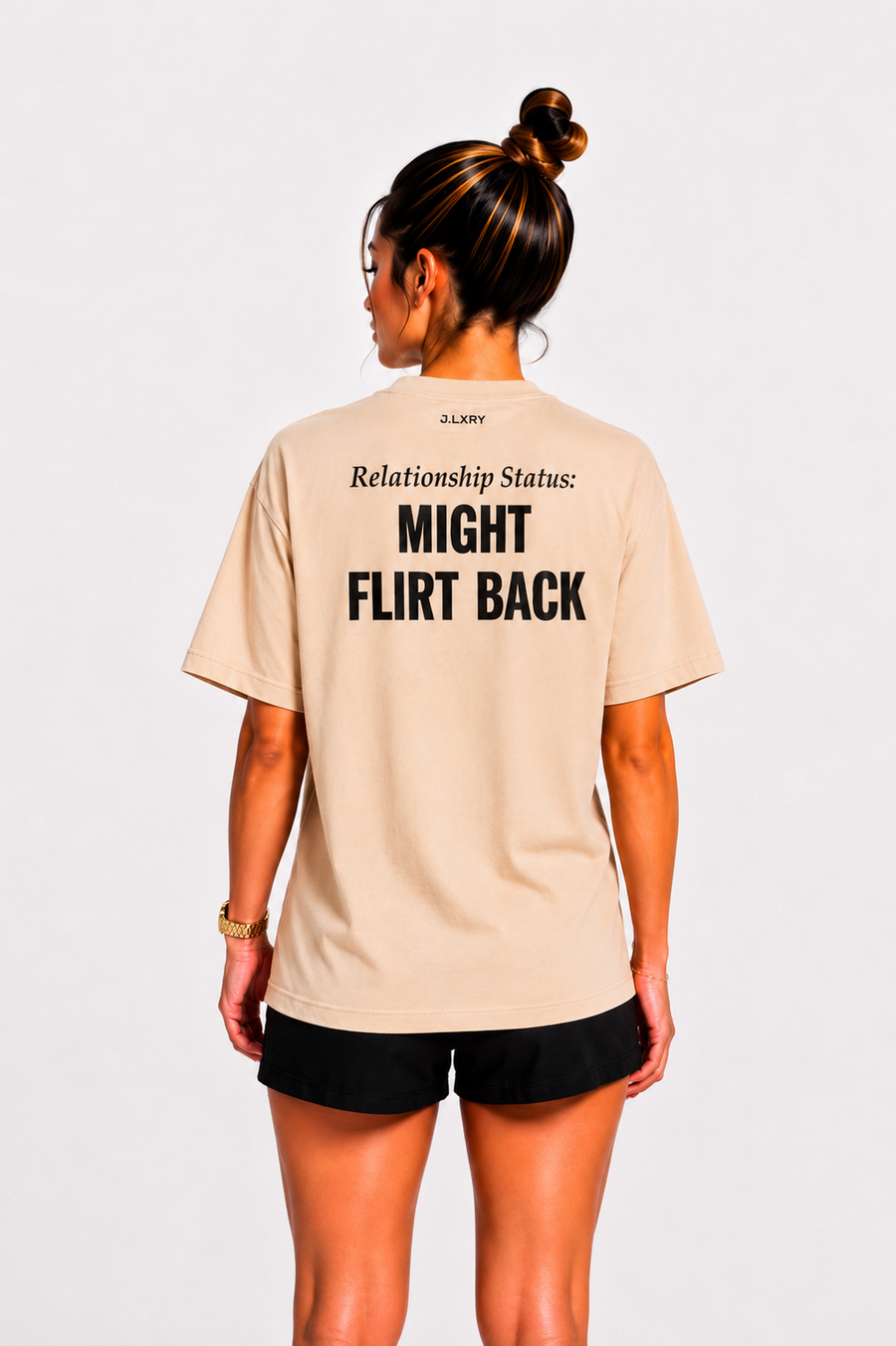 Might Flirt Back Oversized T-Shirt