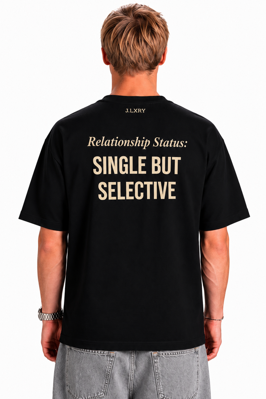 Single But Selective Oversized T-Shirt