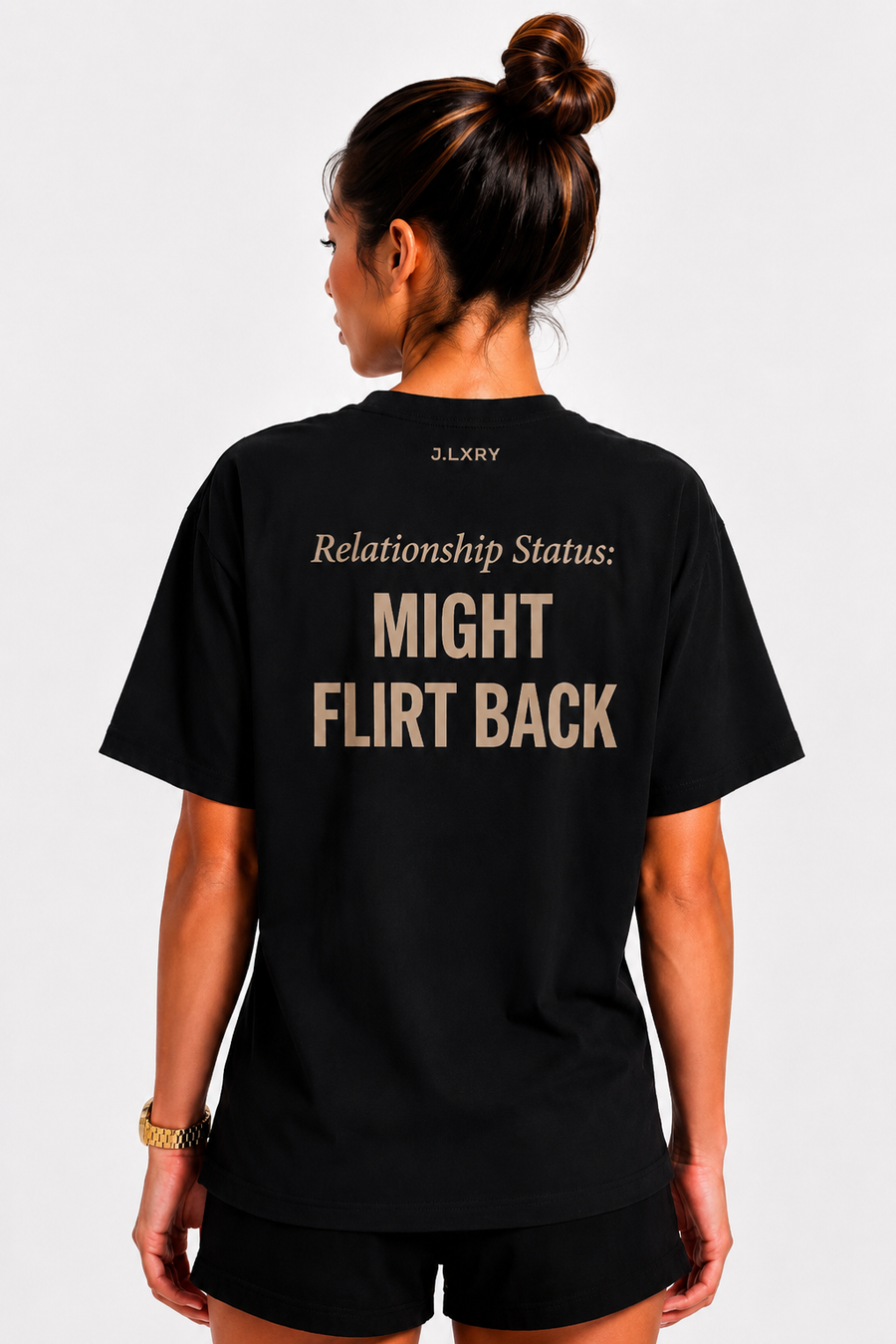 Might Flirt Back Oversized T-Shirt