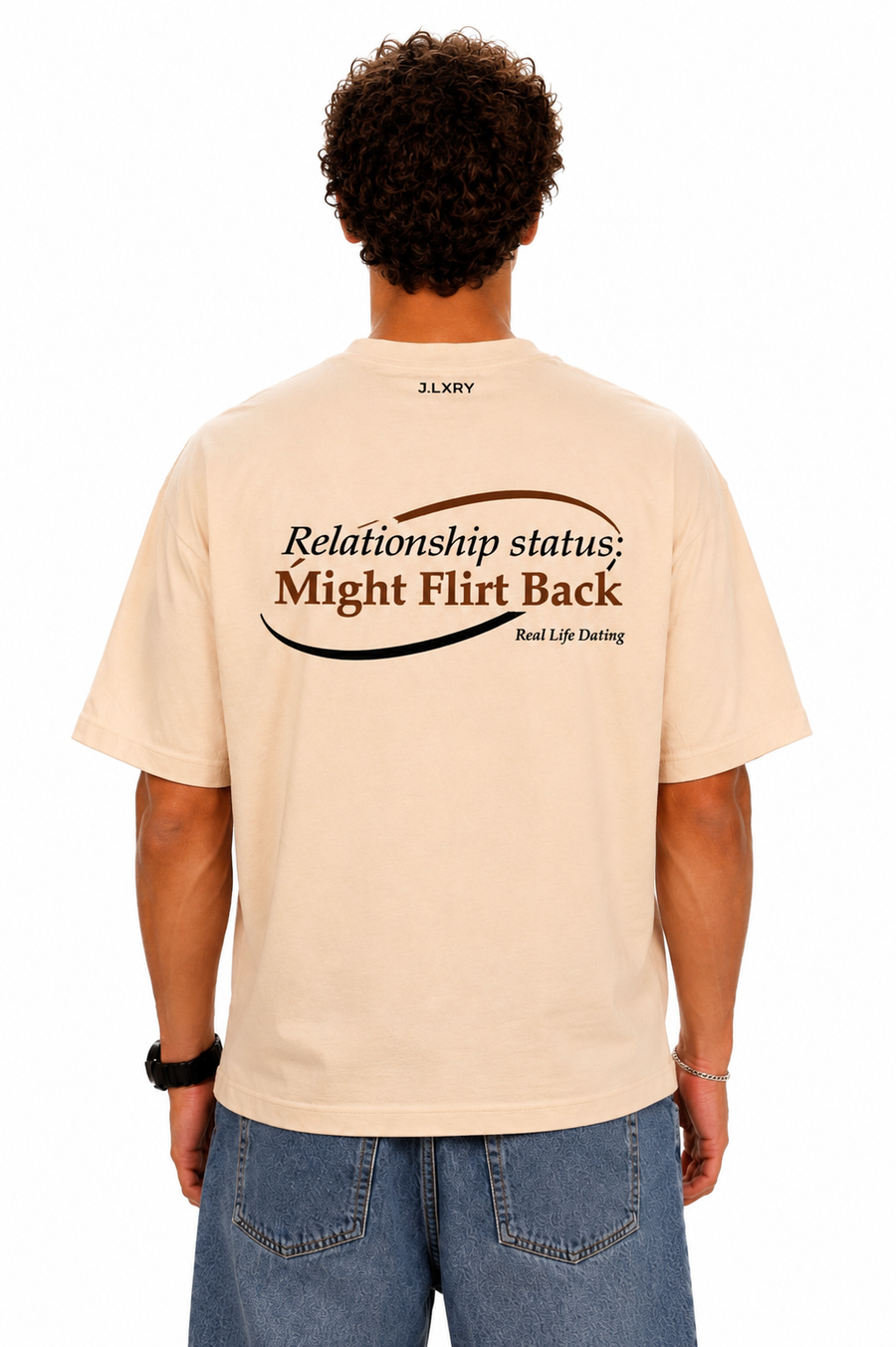 Might Flirt Back Oversized T-Shirt