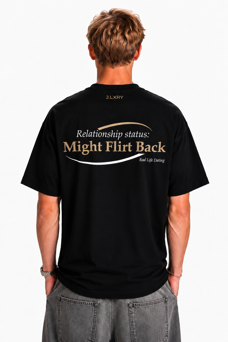 Might Flirt Back Oversized T-Shirt