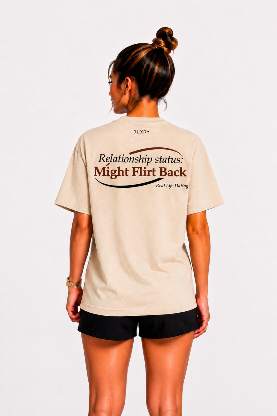 Might Flirt Back Oversized T-Shirt
