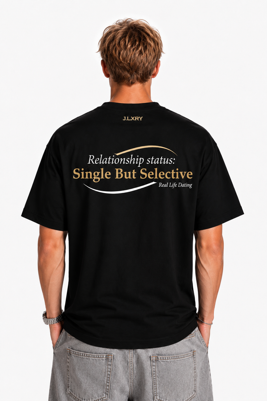 Single But Selective Oversized T-Shirt